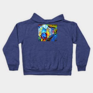 Beautiful abstract flower Kids Hoodie